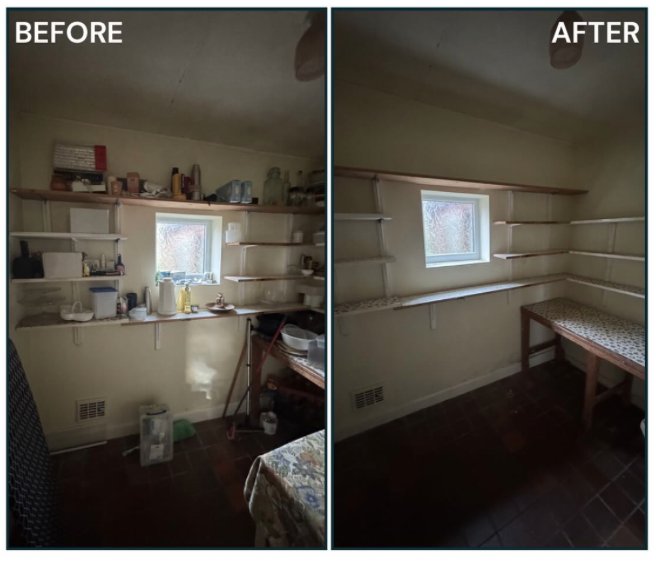 Recent house clearance — full property cleared and swept